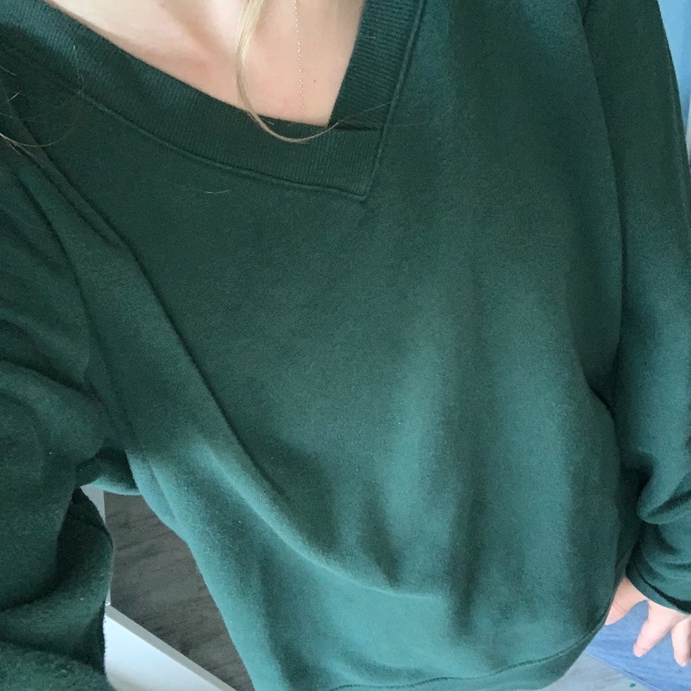 Old navy green fleece